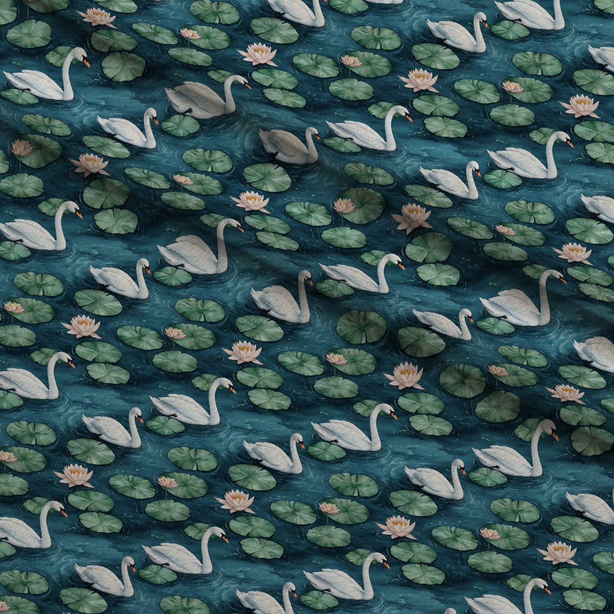 Graceful Waters Pattern 14 Minky Fabric