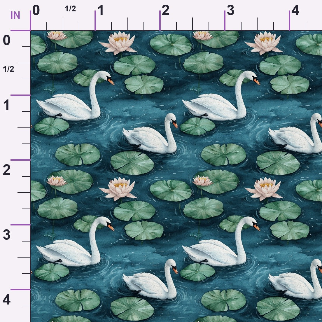 Graceful Waters Pattern 14 Minky Fabric