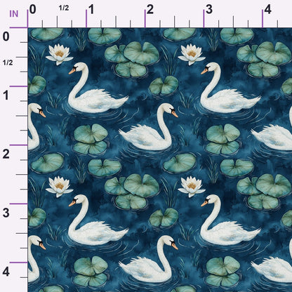 Graceful Waters Pattern 16 Minky Fabric