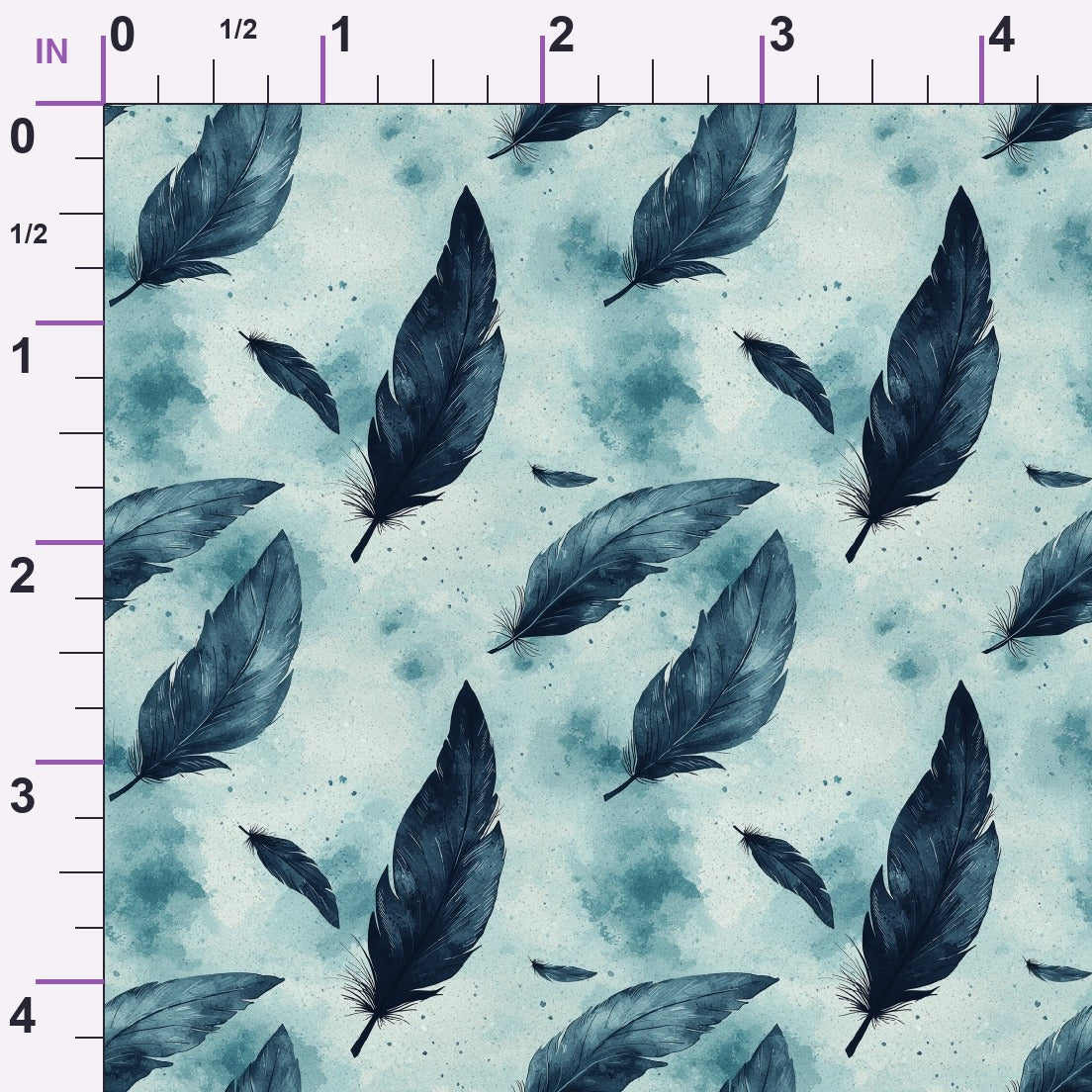 Graceful Waters Pattern 2 Minky Fabric