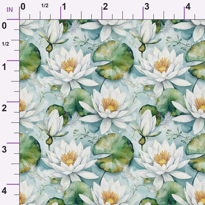 Graceful Waters Pattern 4 Minky Fabric