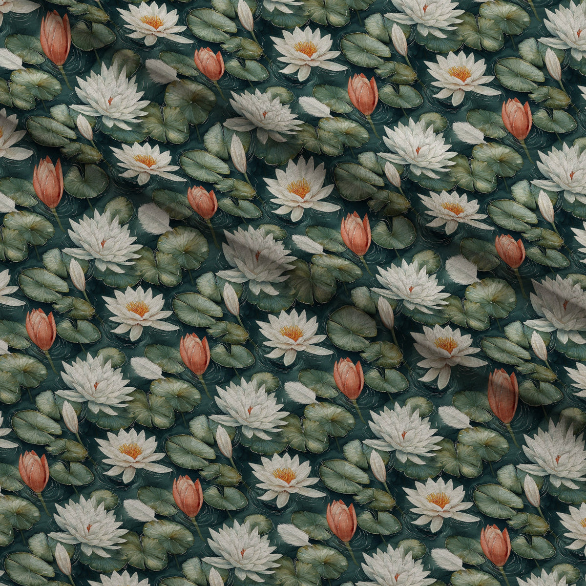 Graceful Waters Pattern 5 Minky Fabric