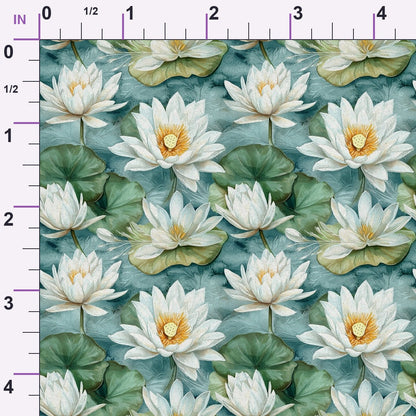 Graceful Waters Pattern 6 Minky Fabric