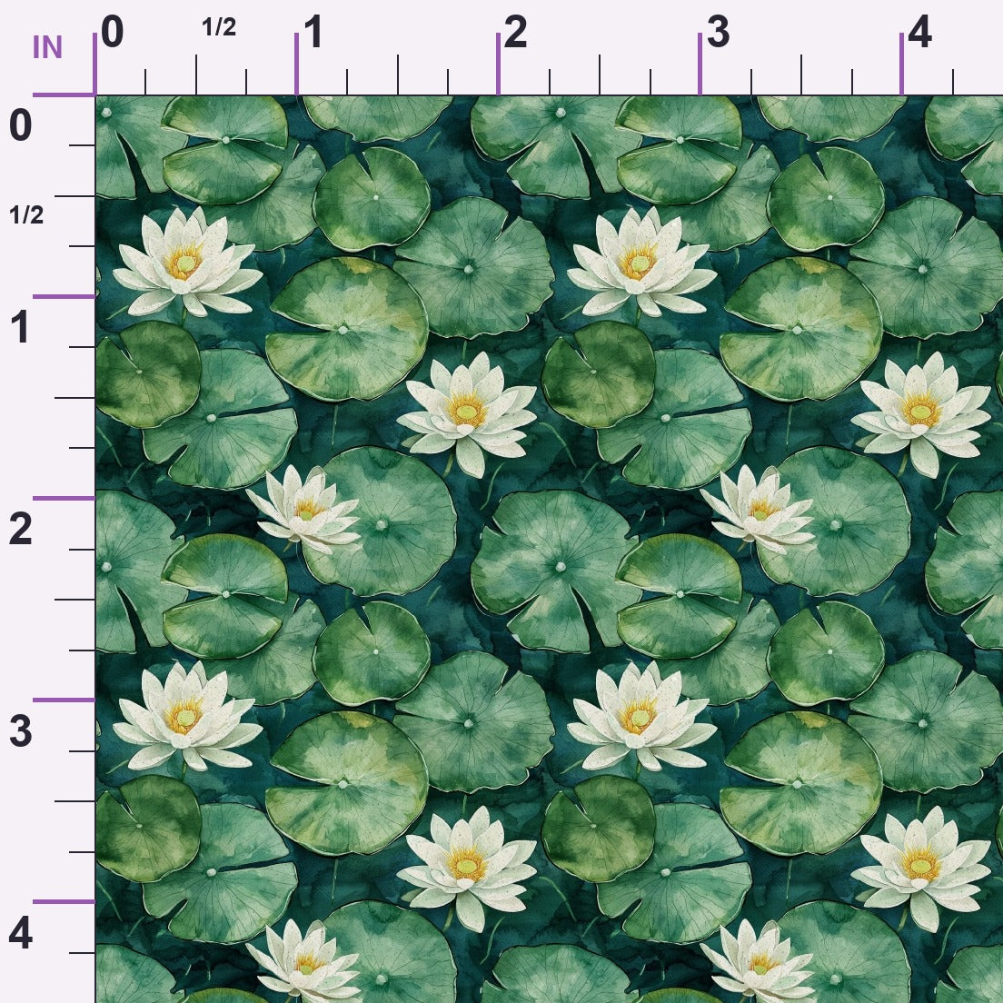 Graceful Waters Pattern 9 Minky Fabric
