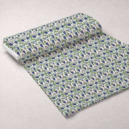 Grapes and Goblets Pattern 11 Minky Fabric