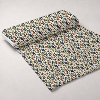 Grapes and Goblets Pattern 2 Minky Fabric