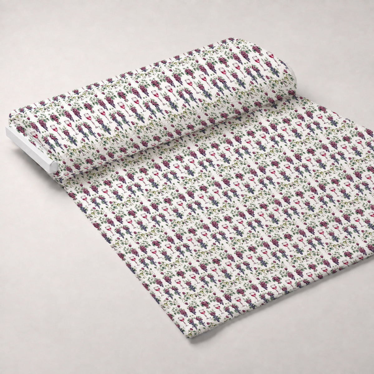 Grapes and Goblets Pattern 25 Minky Fabric