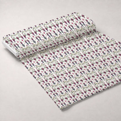 Grapes and Goblets Pattern 25 Minky Fabric