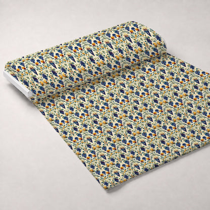 Grapes and Goblets Pattern 6 Minky Fabric