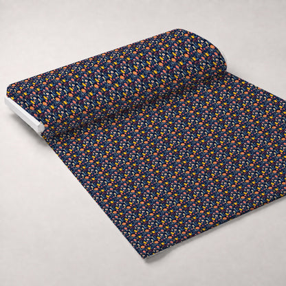 Green Thumb Blooms Pattern 9 Minky Fabric