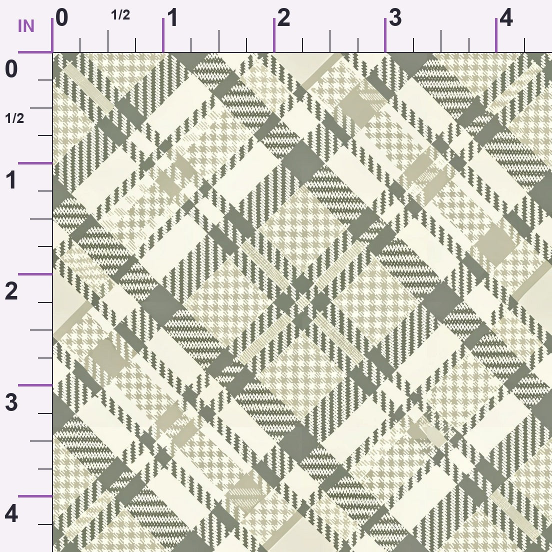 Greyhound Tweed Pattern 4 Minky Fabric