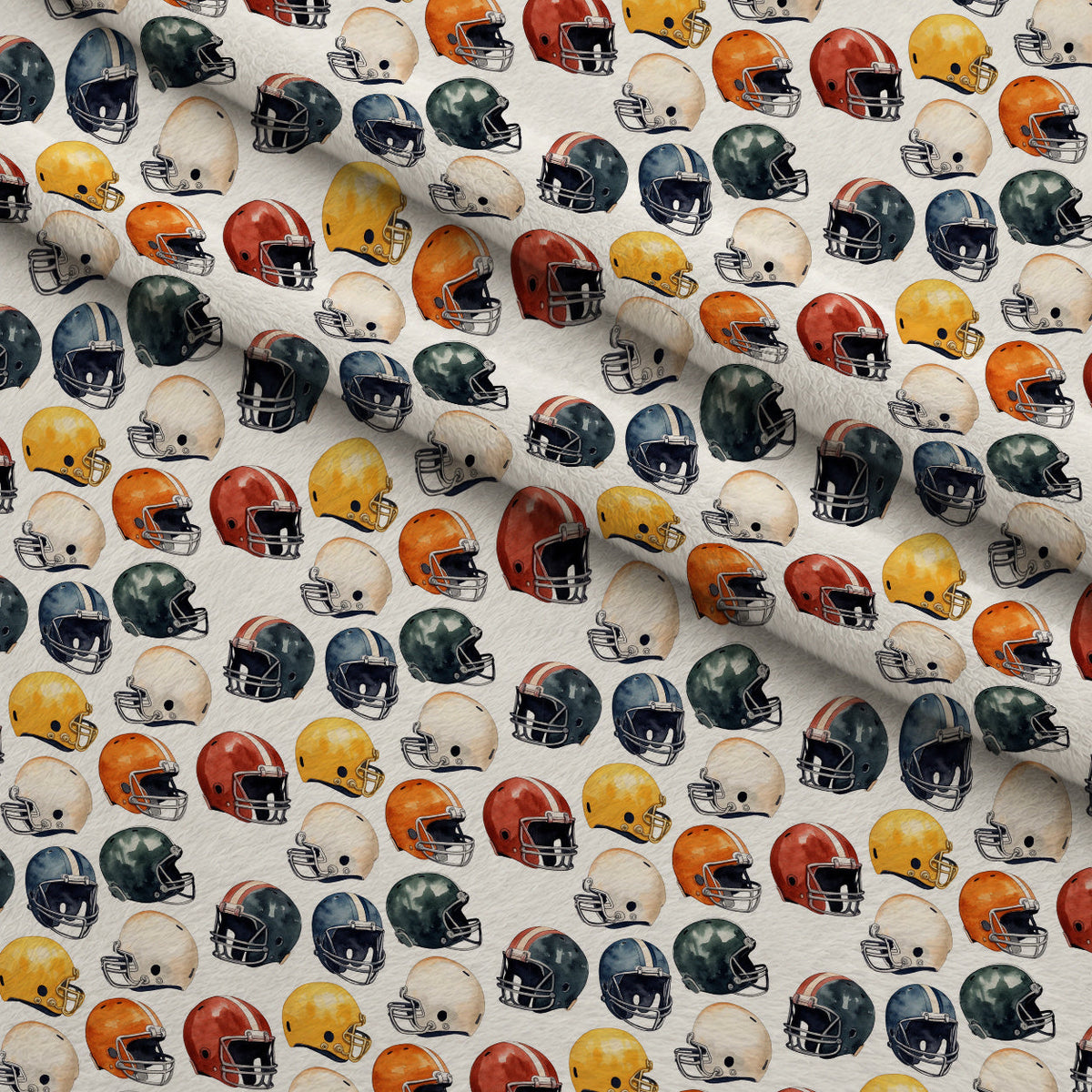 Gridiron Game Day Pattern 3 Minky Fabric