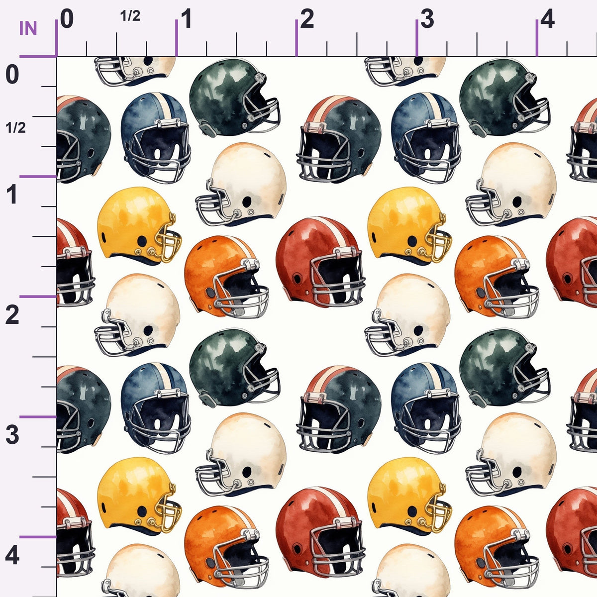 Gridiron Game Day Pattern 3 Minky Fabric