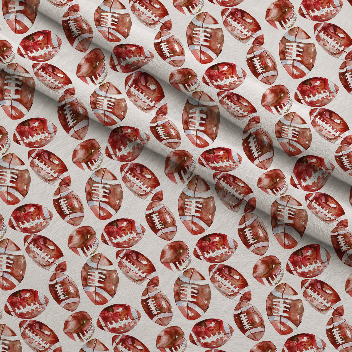 Gridiron Game Day Pattern 4 Minky Fabric