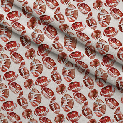 Gridiron Game Day Pattern 4 Minky Fabric