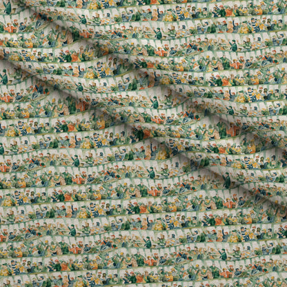 Gridiron Game Day Pattern 6 Minky Fabric