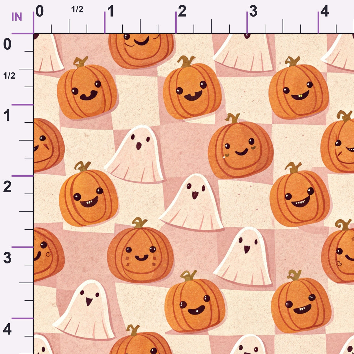 Groovy Ghouls Pattern 1 Minky Fabric