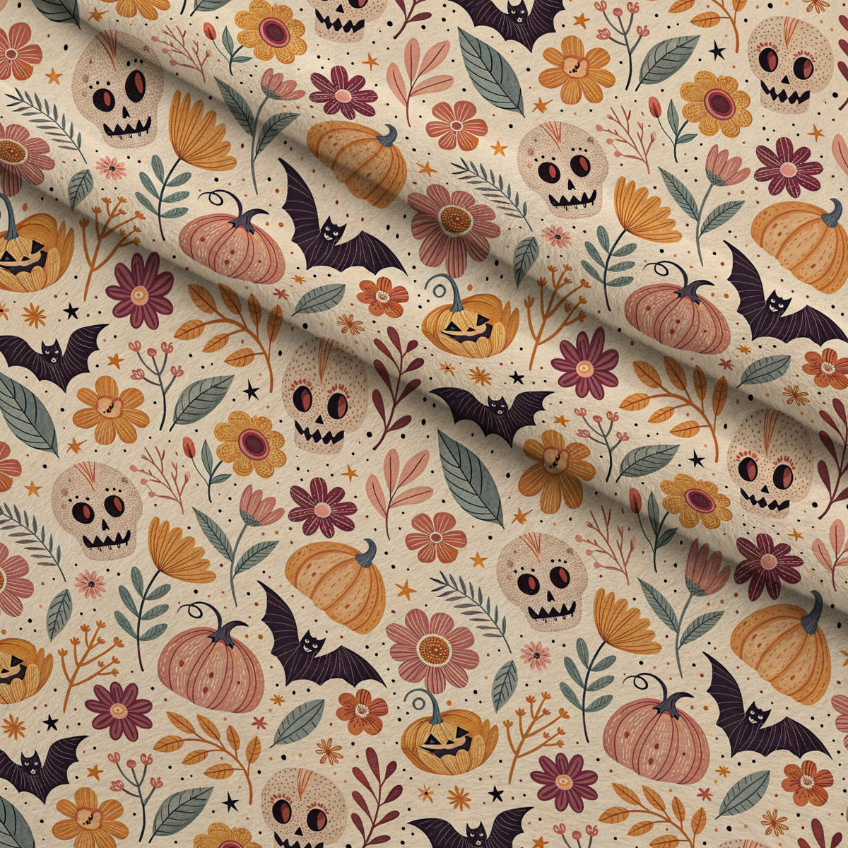 Groovy Ghouls Pattern 12 Minky Fabric