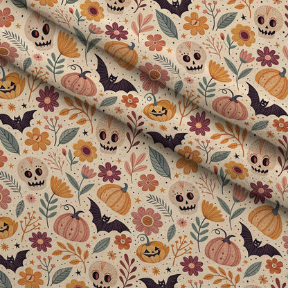 Groovy Ghouls Pattern 12 Minky Fabric
