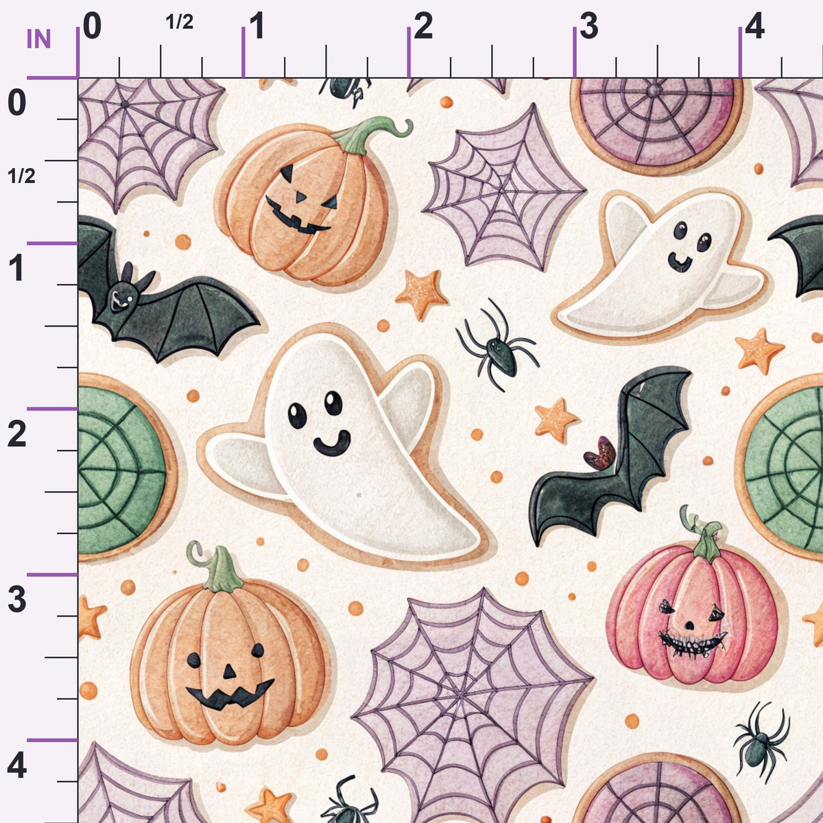Groovy Ghouls Pattern 14 Minky Fabric