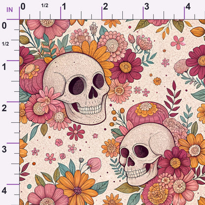 Groovy Ghouls Pattern 16 Minky Fabric