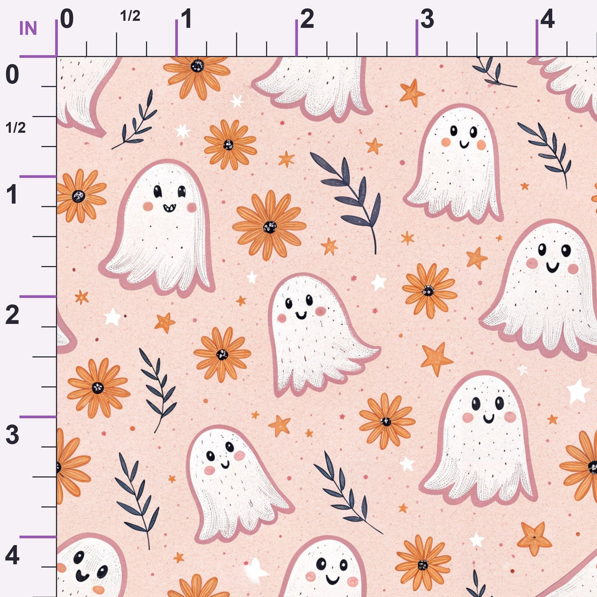 Groovy Ghouls Pattern 2 Minky Fabric