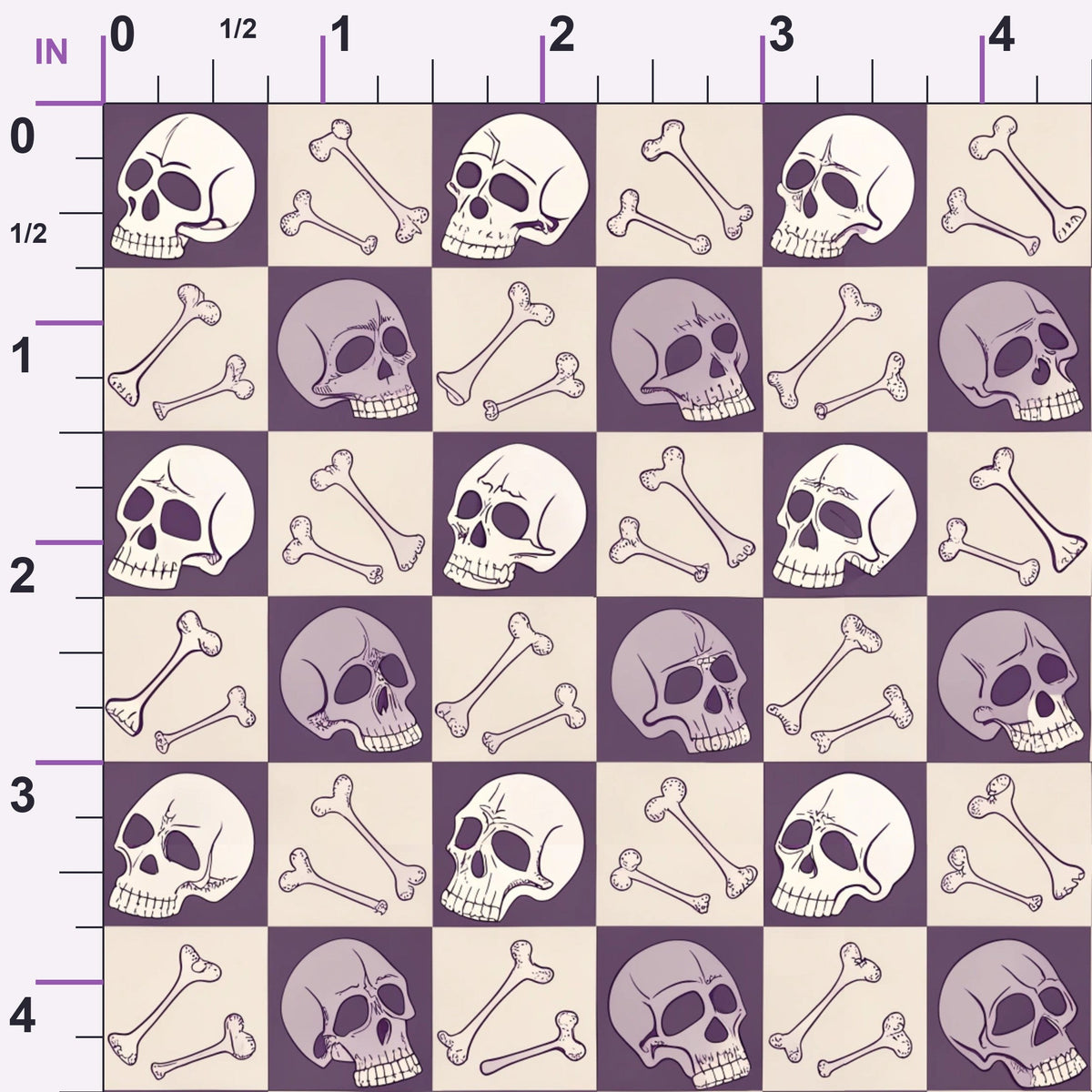 Groovy Ghouls Pattern 23 Minky Fabric