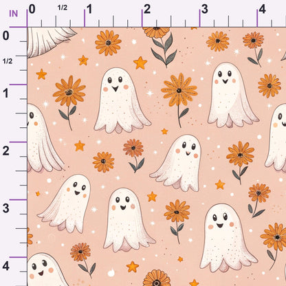 Groovy Ghouls Pattern 3 Minky Fabric