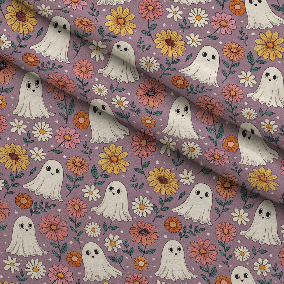 Groovy Ghouls Pattern 4 Minky Fabric