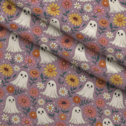 Groovy Ghouls Pattern 4 Minky Fabric