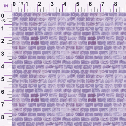 Grunge Brick Wall Pattern 21 Minky Fabric