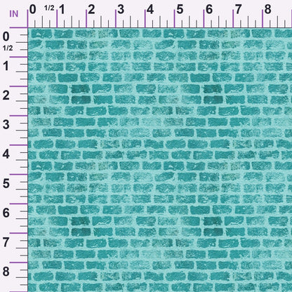 Grunge Brick Wall Pattern 26 Minky Fabric