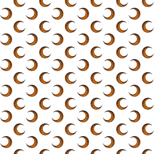 Elegant Halloween Pattern 3 Quilting Cotton Fabric