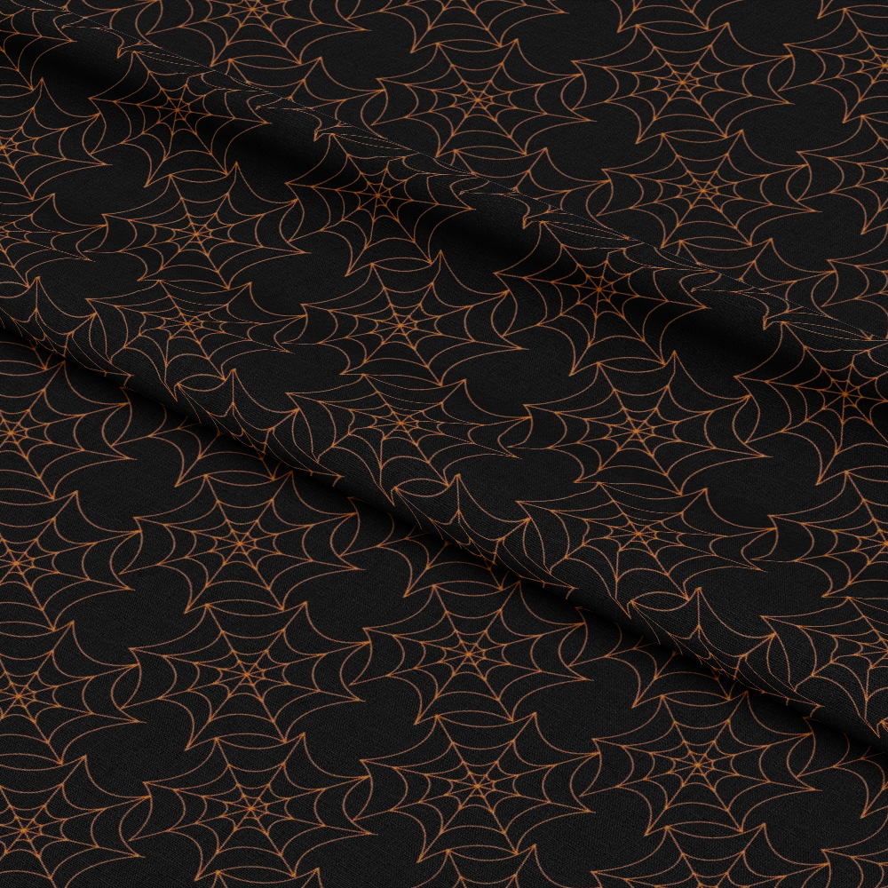 Elegant Halloween Pattern 4 Quilting Cotton Fabric