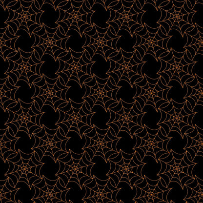 Elegant Halloween Pattern 4 Quilting Cotton Fabric