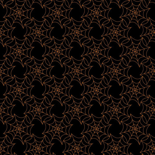 Elegant Halloween Pattern 4 Quilting Cotton Fabric