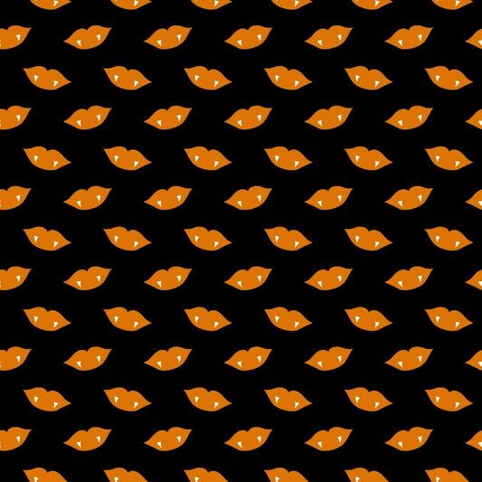 Elegant Halloween Pattern 7 Quilting Cotton Fabric
