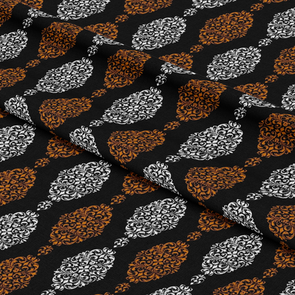 Elegant Halloween Pattern 11 Quilting Cotton Fabric