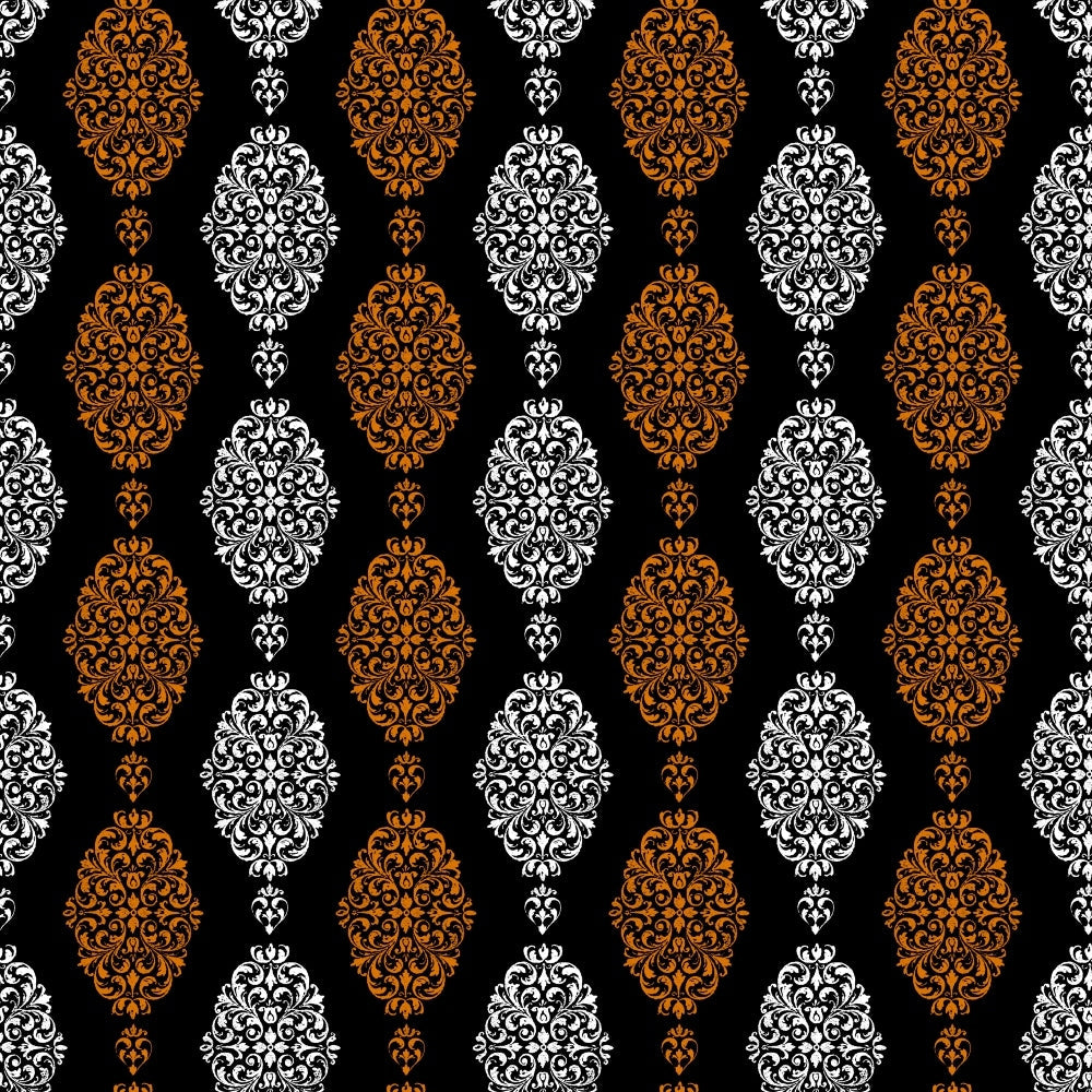 Elegant Halloween Pattern 11 Quilting Cotton Fabric