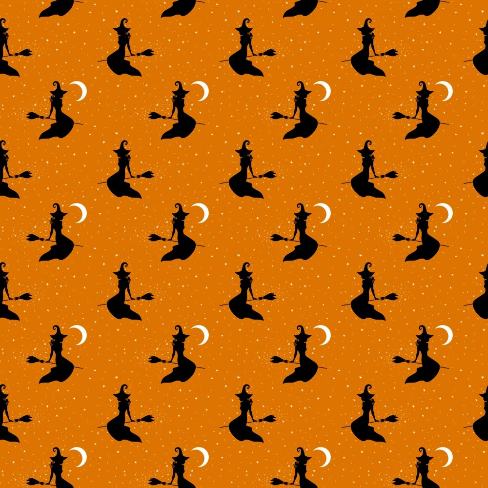 Elegant Halloween Pattern 14 Quilting Cotton Fabric