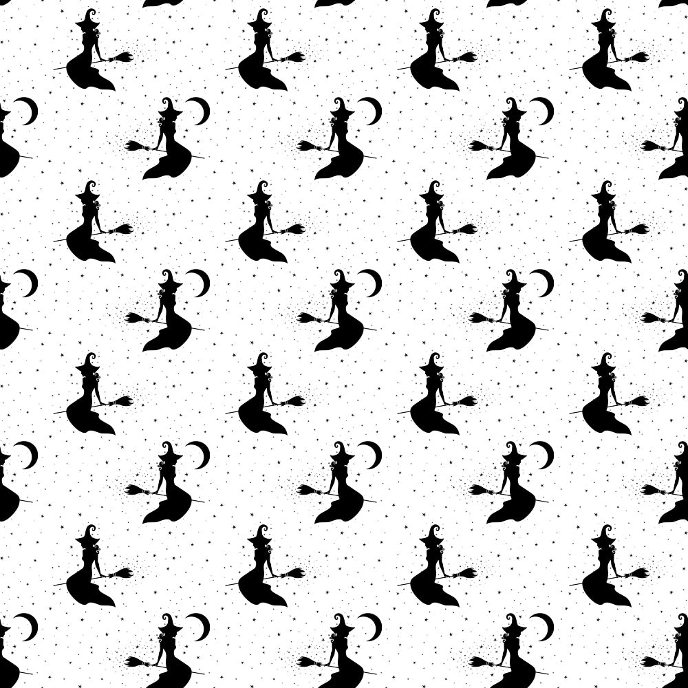 Elegant Halloween Pattern 15 Quilting Cotton Fabric