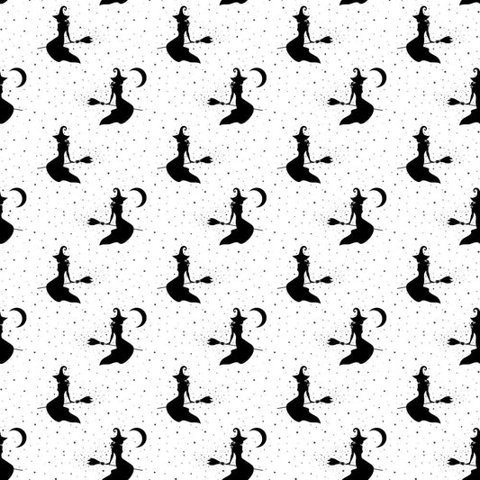 Elegant Halloween Pattern 15 Quilting Cotton Fabric