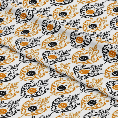 Elegant Halloween Pattern 16 Quilting Cotton Fabric