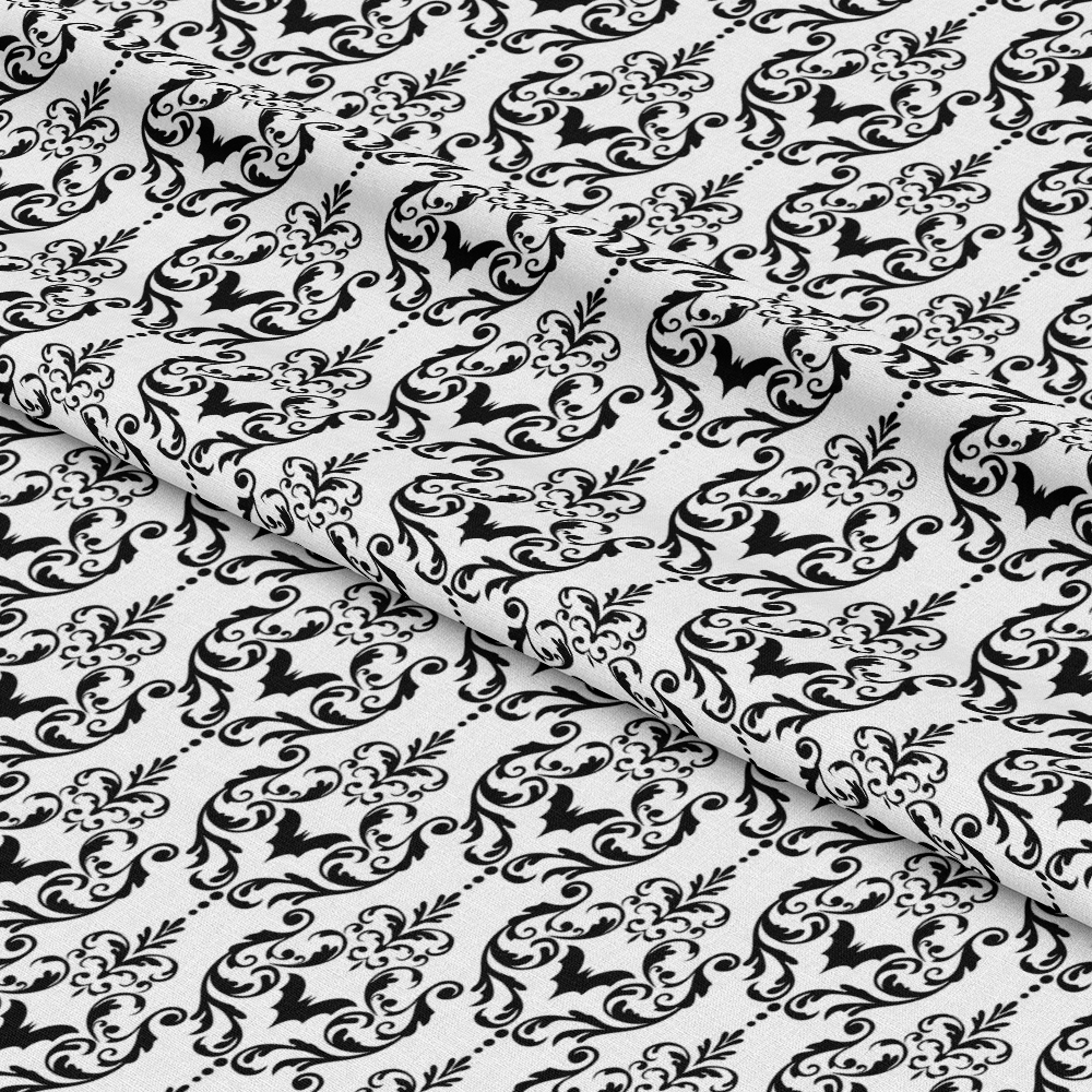 Elegant Halloween Pattern 20 Quilting Cotton Fabric
