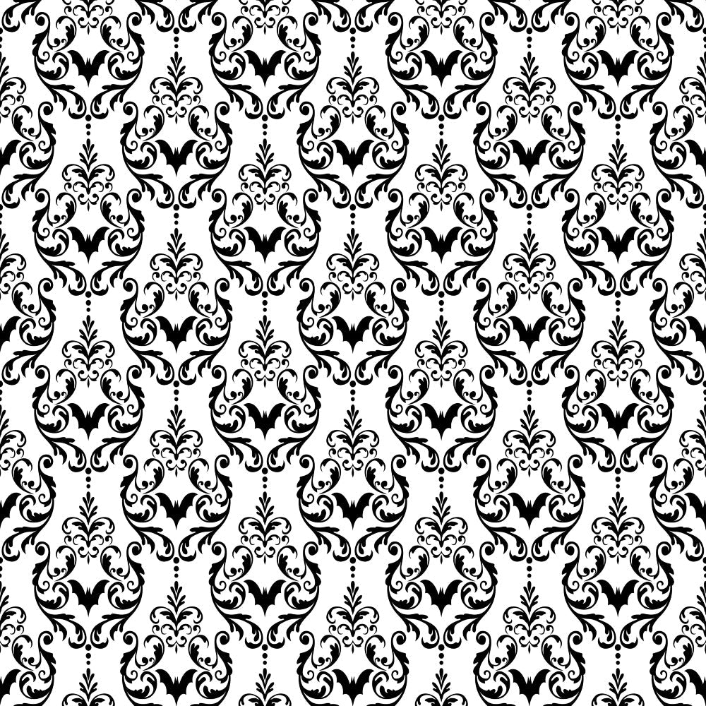 Elegant Halloween Pattern 20 Quilting Cotton Fabric
