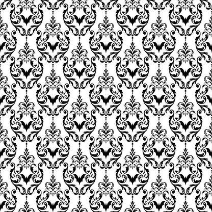 Elegant Halloween Pattern 20 Quilting Cotton Fabric