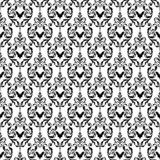 Elegant Halloween Pattern 20 Quilting Cotton Fabric