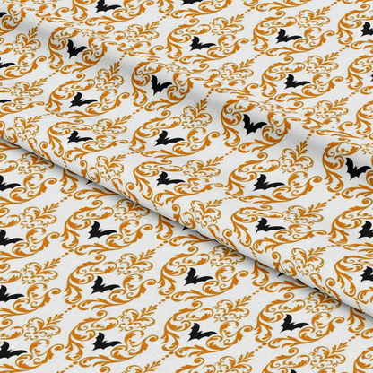 Elegant Halloween Pattern 21 Quilting Cotton Fabric