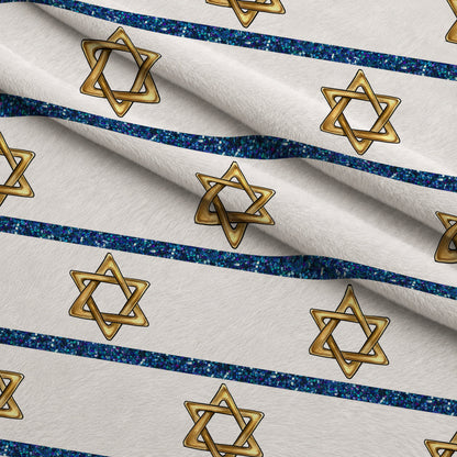 Hamsa Heritage Pattern 7 Minky Fabric