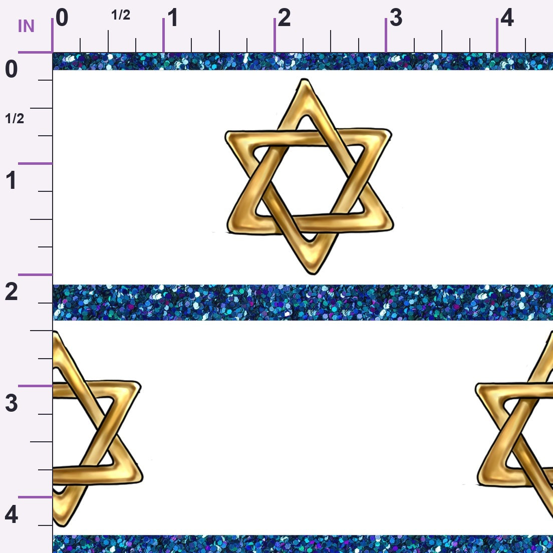 Hamsa Heritage Pattern 7 Minky Fabric